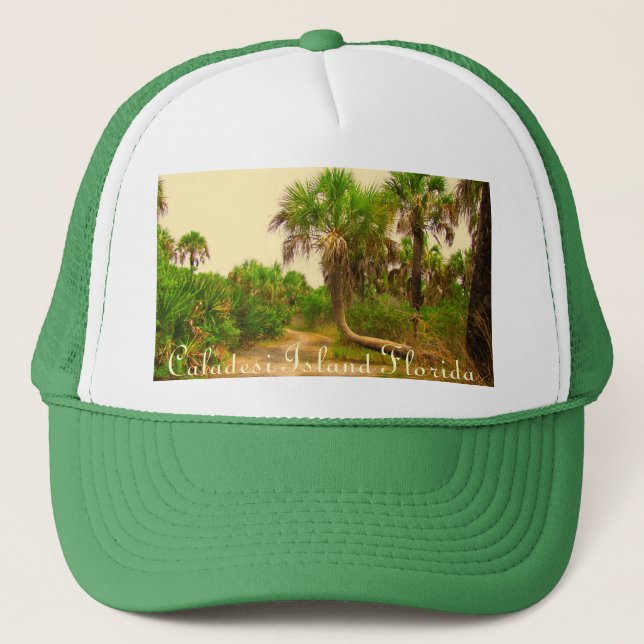 Camionero Gorra de Caladesi Island Dunedin FL (Anverso)