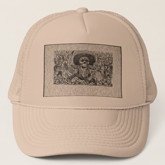 Camionero Gorra de Calavera (Anverso)