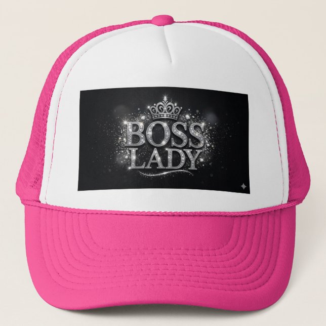 Camionero Gorra de camionera Jefa (Anverso)