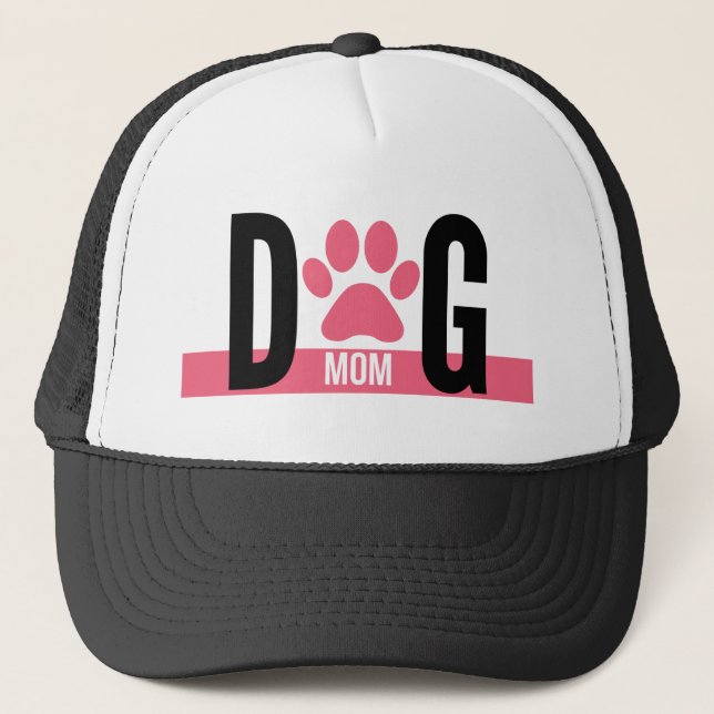 Camionero Gorra de camionera para mamá de perro (Anverso)