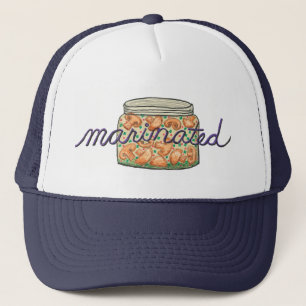 Camionero Gorra de camionero, blanca y negra