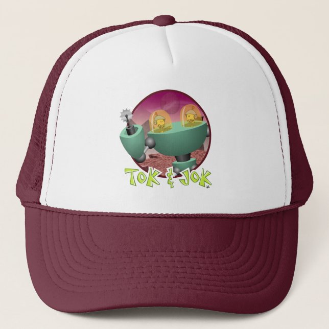 Camionero Gorra de Camioneros TokBOT y JokBOT (Anverso)