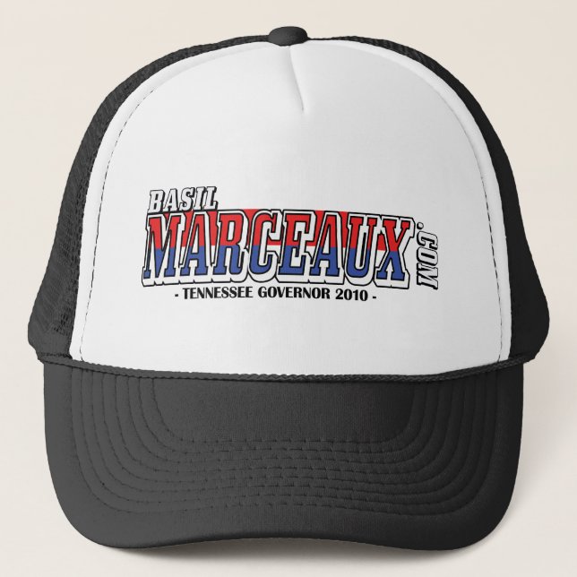 Camionero GORRA de CAMPAÑA oficial de Marceaux.com de la (Anverso)