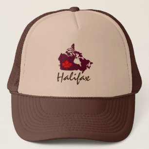 Camionero Gorra de Canadá del personalizar de Halifax Nueva
