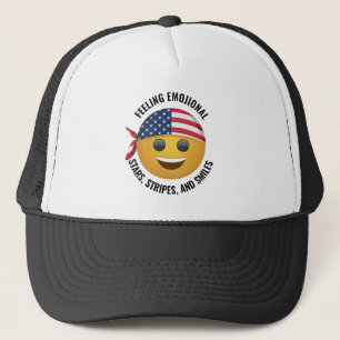 Camionero Gorra de cara de emoji