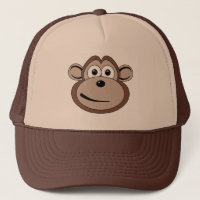 Gorra de cara de mono personalizado