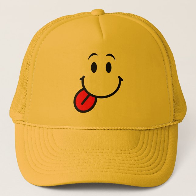 Camionero Gorra de Cara Feliz (Anverso)