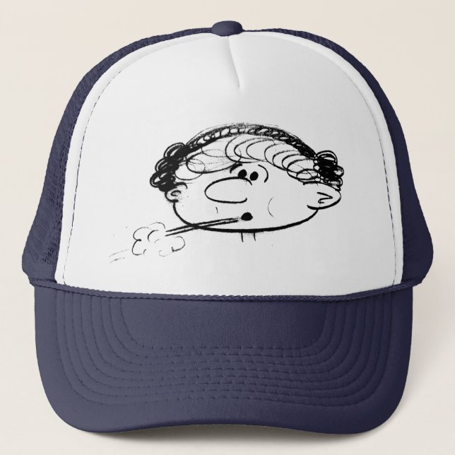 Camionero Gorra de caracteres (Anverso)
