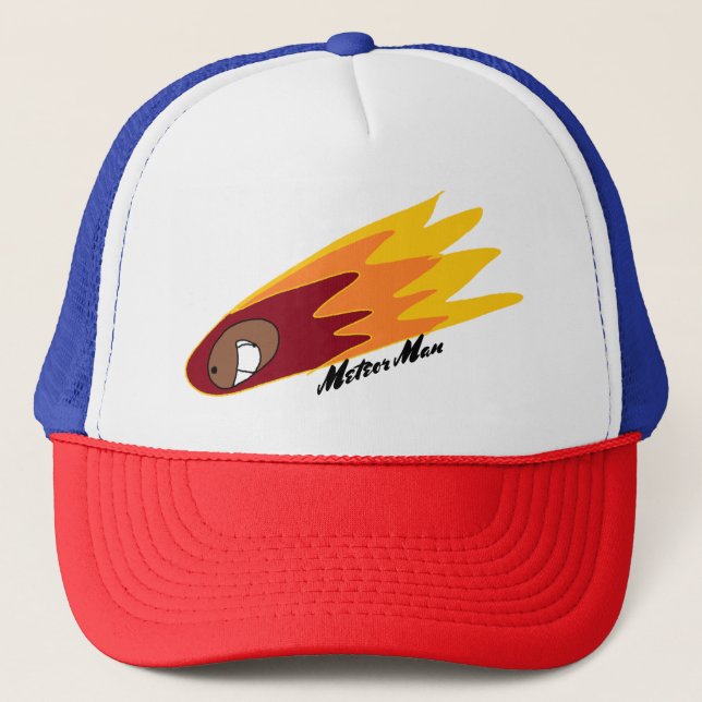 Camionero Gorra de caracteres originales del hombre de meteo (Anverso)