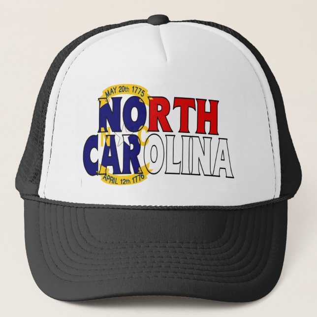 Camionero Gorra de Carolina del Norte (Anverso)