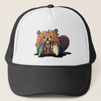 Camionero Gorra de castor lindo KiniArt
