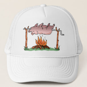 Camionero Gorra de cerdo asado