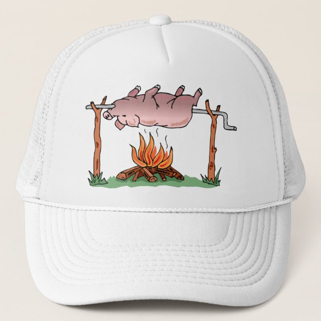 Camionero Gorra de cerdo asado (Anverso)