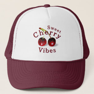 Camionero Gorra de cerezas