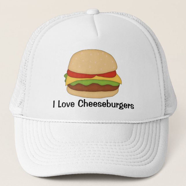 Camionero Gorra de Cheeseburger (Anverso)