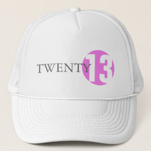 Camionero Gorra de chicas de edad clásicos de círculo rosa