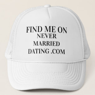 Camionero Gorra de citas sin casar