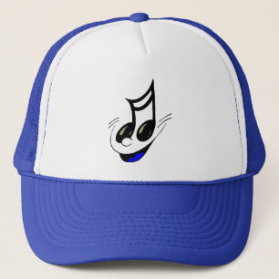 Camionero Gorra de clave musical feliz