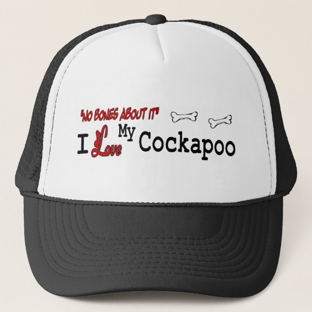Camionero Gorra de Cockapoo (I Love) (Anverso)