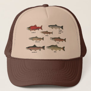 CAMIONERO GORRA DE COLOR SALMÓN DE LA ESPECIE