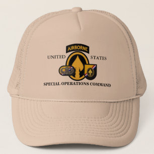 CAMIONERO GORRA DE COMANDOS DE OPERACIONES ESPECIALES DE LOS
