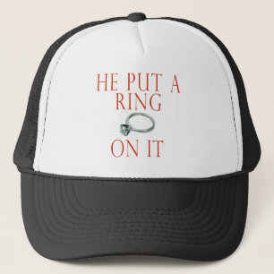 Camionero Gorra de compromiso de novia