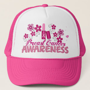 Camionero Gorra de Concienciación sobre el Cáncer de Mama