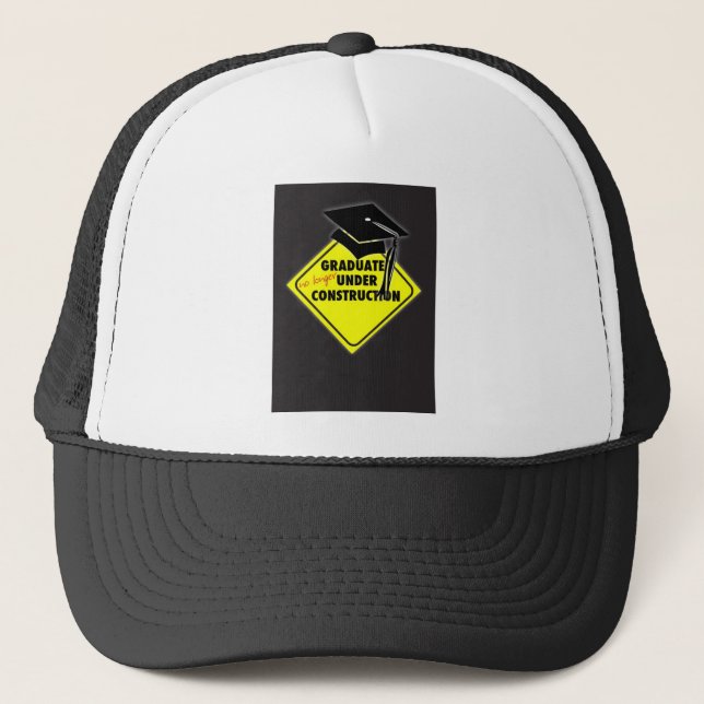 Camionero Gorra de Construcción de Graduado (Anverso)