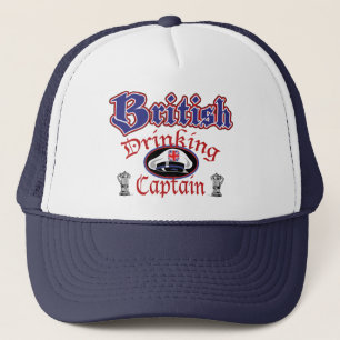 Camionero Gorra de consumición británico de Cptn