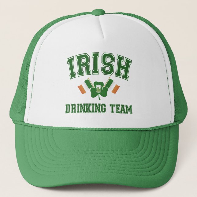 Camionero Gorra de consumición irlandés del equipo (Anverso)