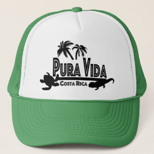 Camionero Gorra de Costa Rica Pura Vida Ttucker