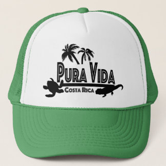 Camionero Gorra de Costa Rica Pura Vida Ttucker
