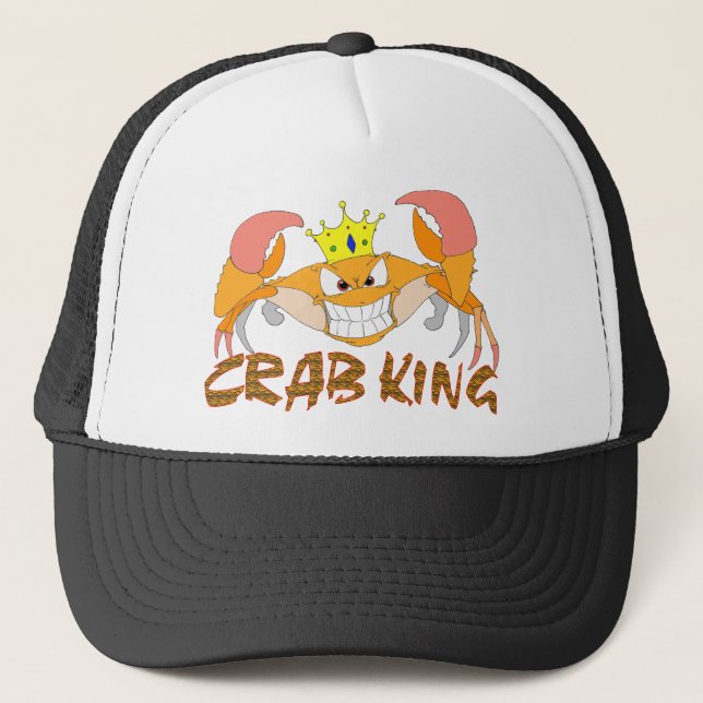 Camionero Gorra de Crab King (Anverso)