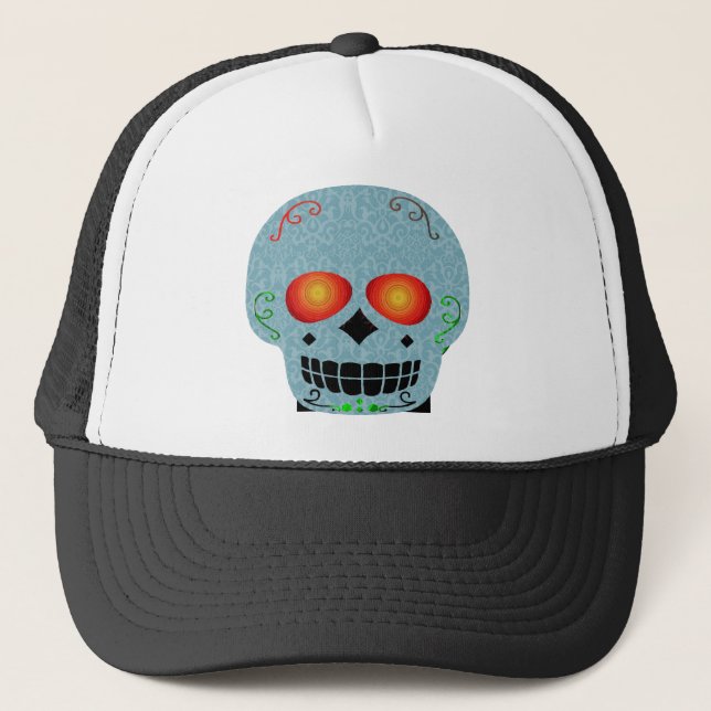Camionero Gorra de cráneo (Anverso)