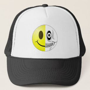 Camionero gorra de cráneo