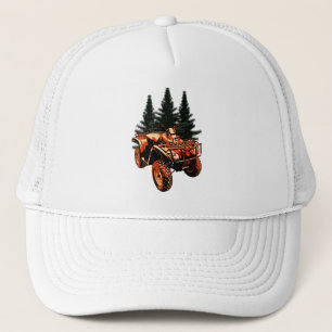 Camionero Gorra de cuatro ruedas