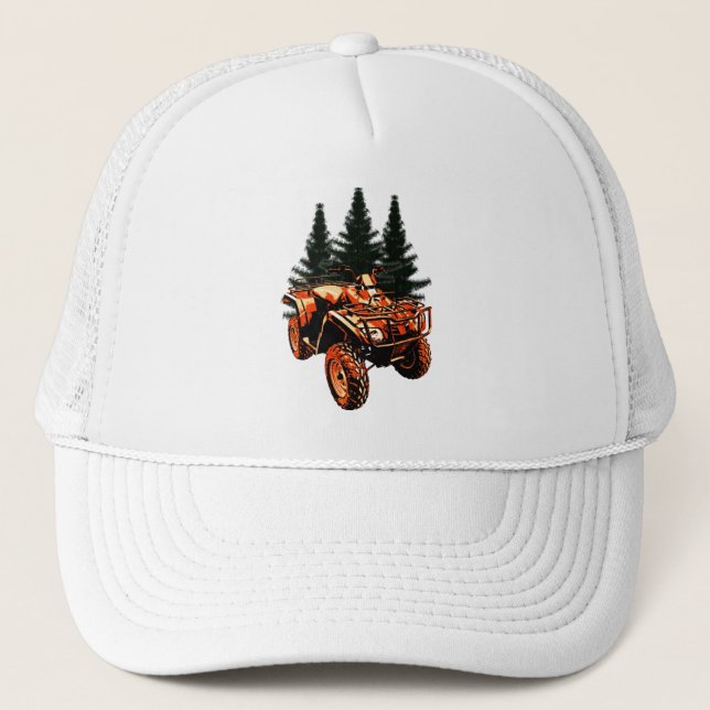 Camionero Gorra de cuatro ruedas (Anverso)