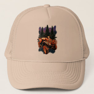 Camionero Gorra de cuatro ruedas