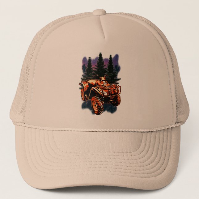 Camionero Gorra de cuatro ruedas (Anverso)