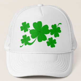 Camionero Gorra de cuatro tréboles de la hoja