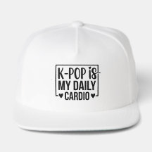 Gorra de cubo 'K-POP es mi cardio diario'