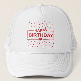 Camionero Gorra de Cumpleaños