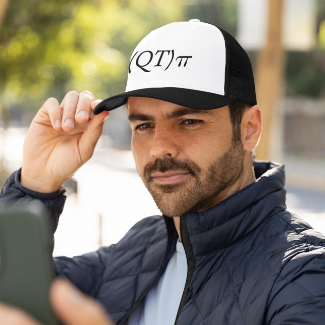 Camionero Gorra de Cutie Pie Equation Pi Day (Subido por el creador)