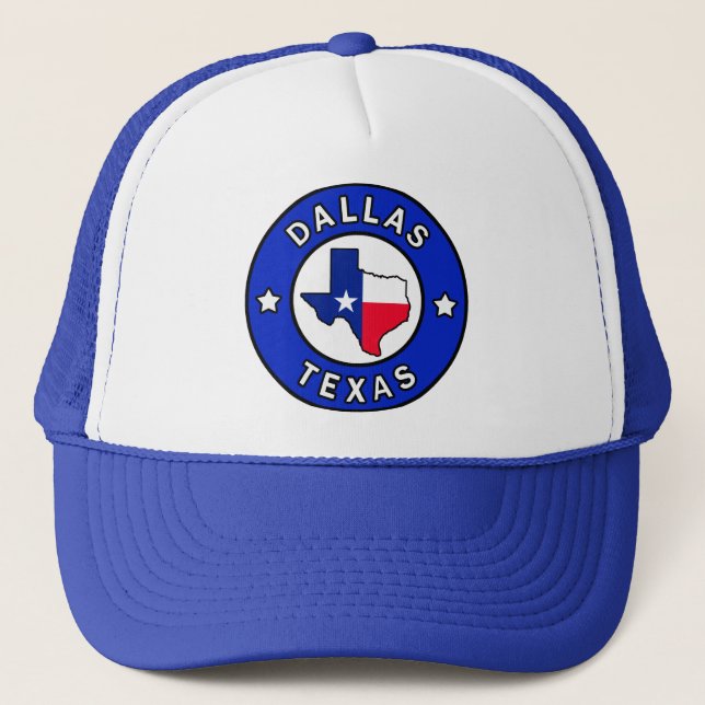Camionero Gorra de Dallas Tejas (Anverso)