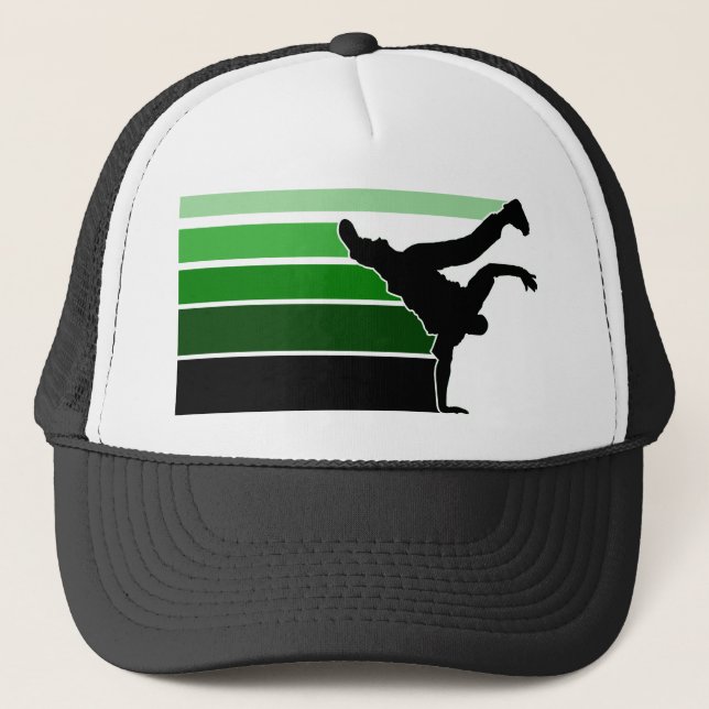 Camionero Gorra de degradado de gradiente BBOY (Anverso)