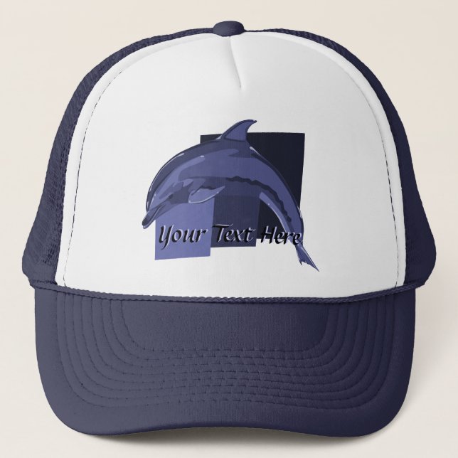 Camionero Gorra de delfines (Anverso)