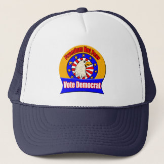 Camionero Gorra de Demócrata del miedo de la libertad no