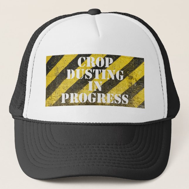 Camionero Gorra de desprendimiento de cultivos en curso (Anverso)