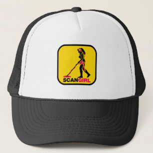 Camionero Gorra de detección metalizado