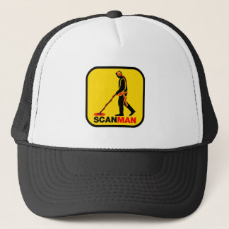 Camionero Gorra de detección metalizado